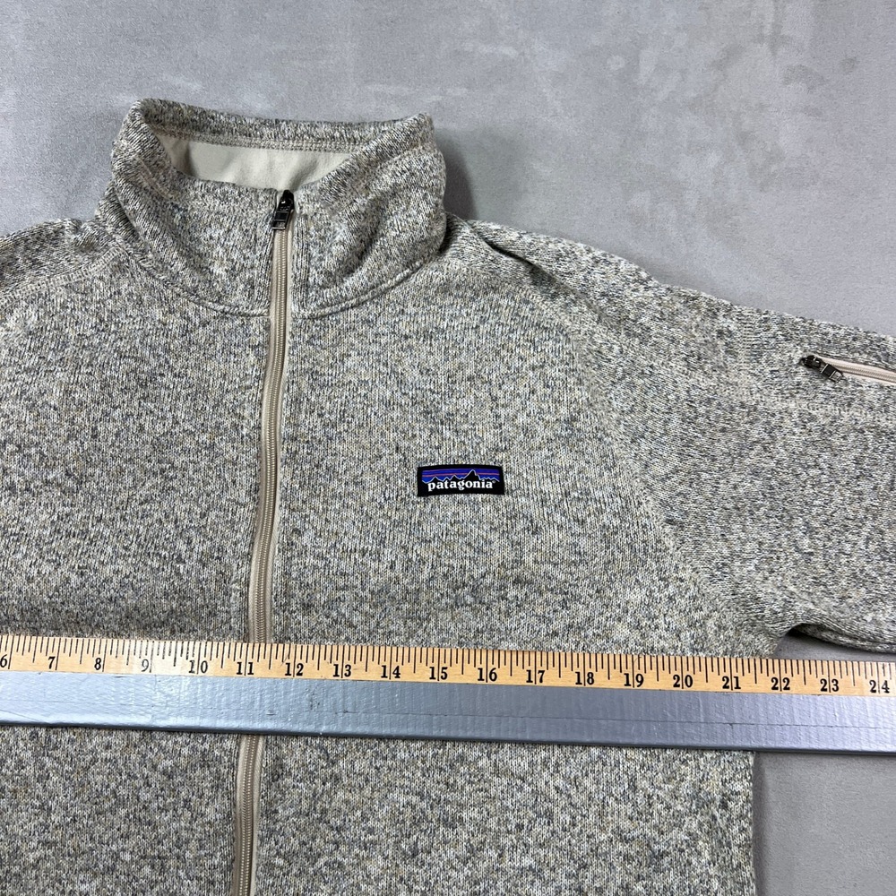 Patagonia Better Sweater Jacket Womens XL Gray Full Zip Fleece Outdoor - Picture 3 of 8
